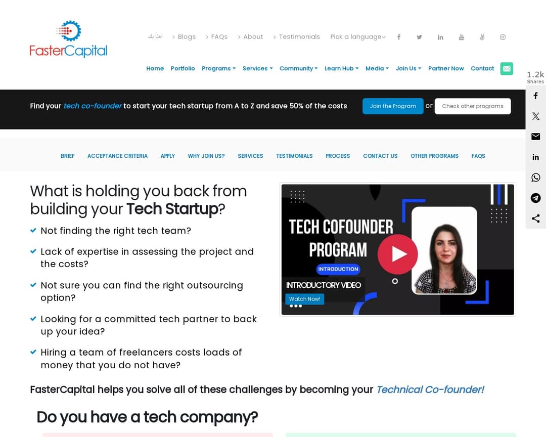 Tech Cofounder