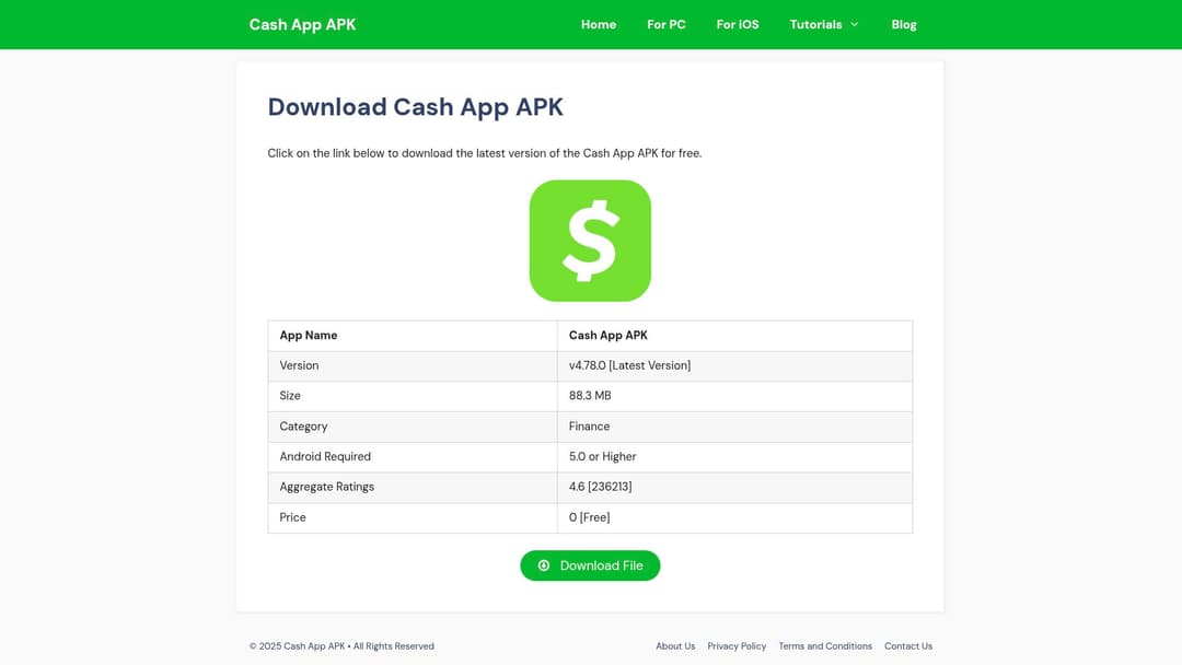 Download Cash App APK