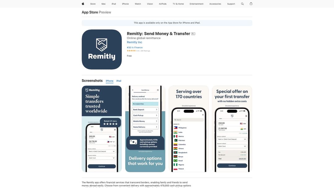 Remitly: Send Money & Transfer