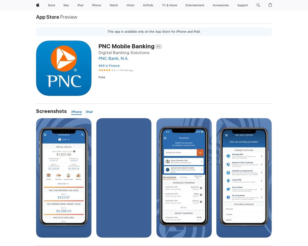 PNC Mobile Banking