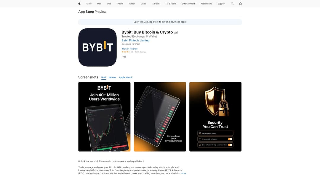Bybit: Buy Bitcoin & Crypto