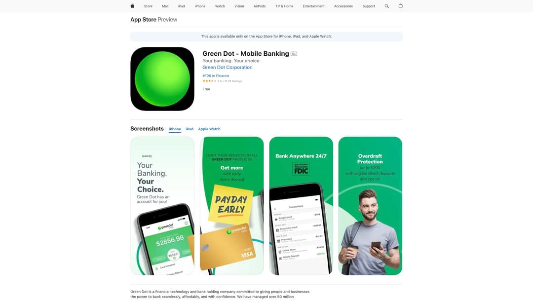 Green Dot - Mobile Banking