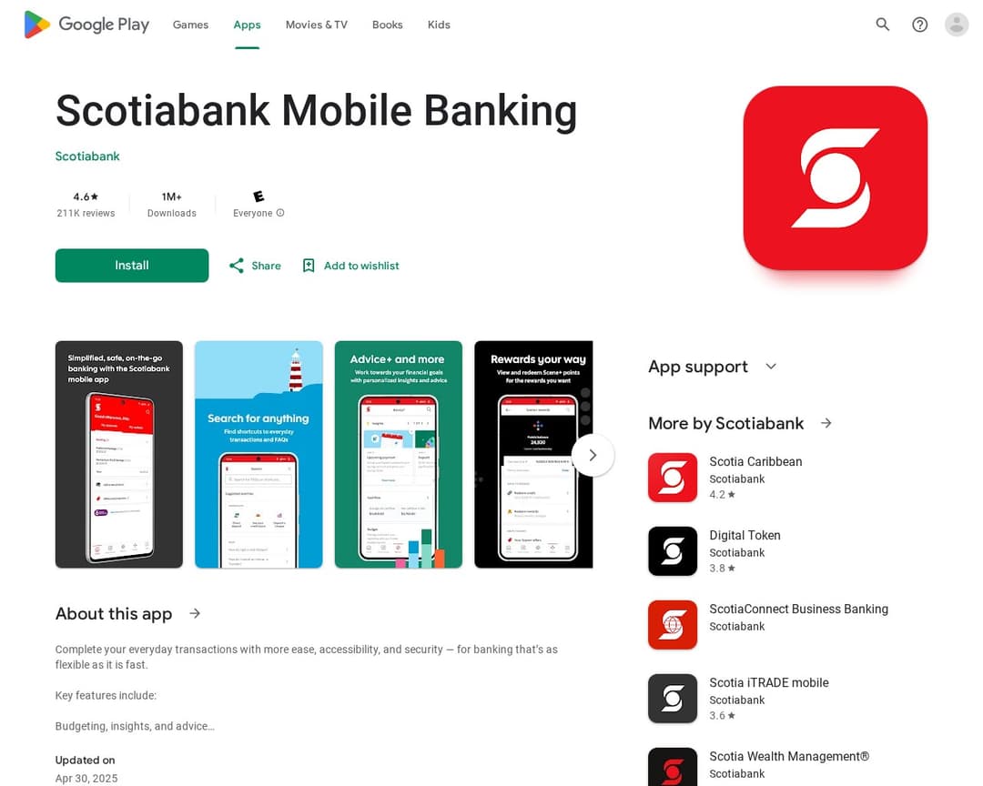 Scotiabank Mobile Banking