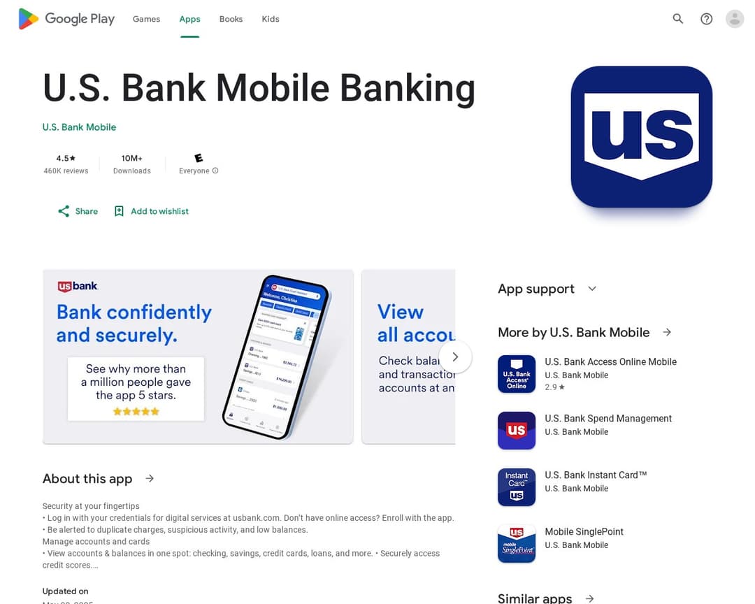 U.S. Bank Mobile Banking