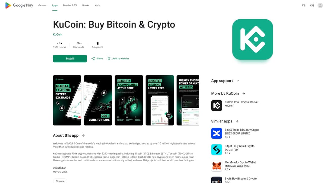 KuCoin: Buy Bitcoin & Crypto
