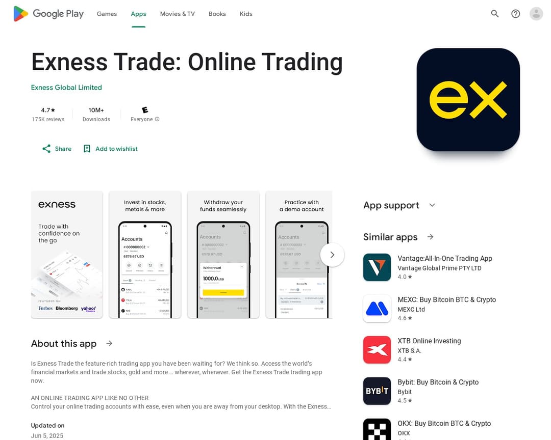 Exness Trade