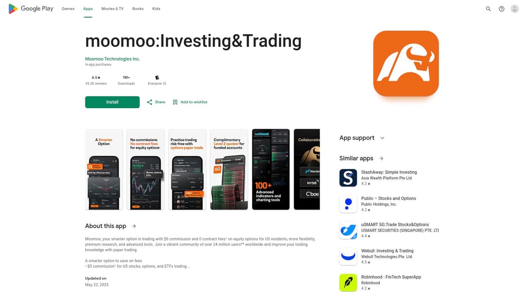 moomoo:Investing&Trading