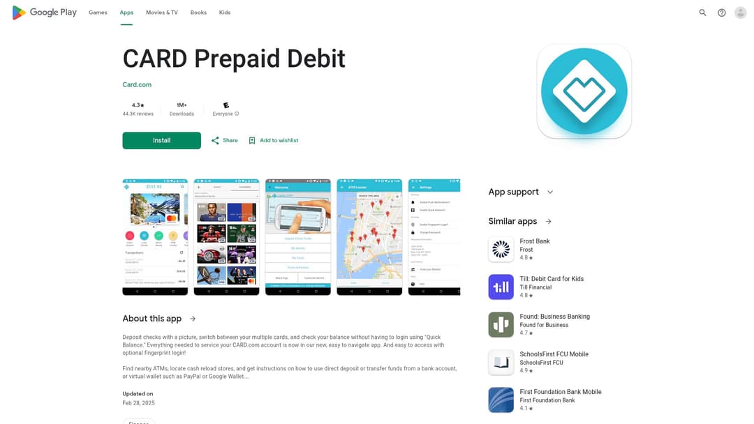 CARD Prepaid Debit