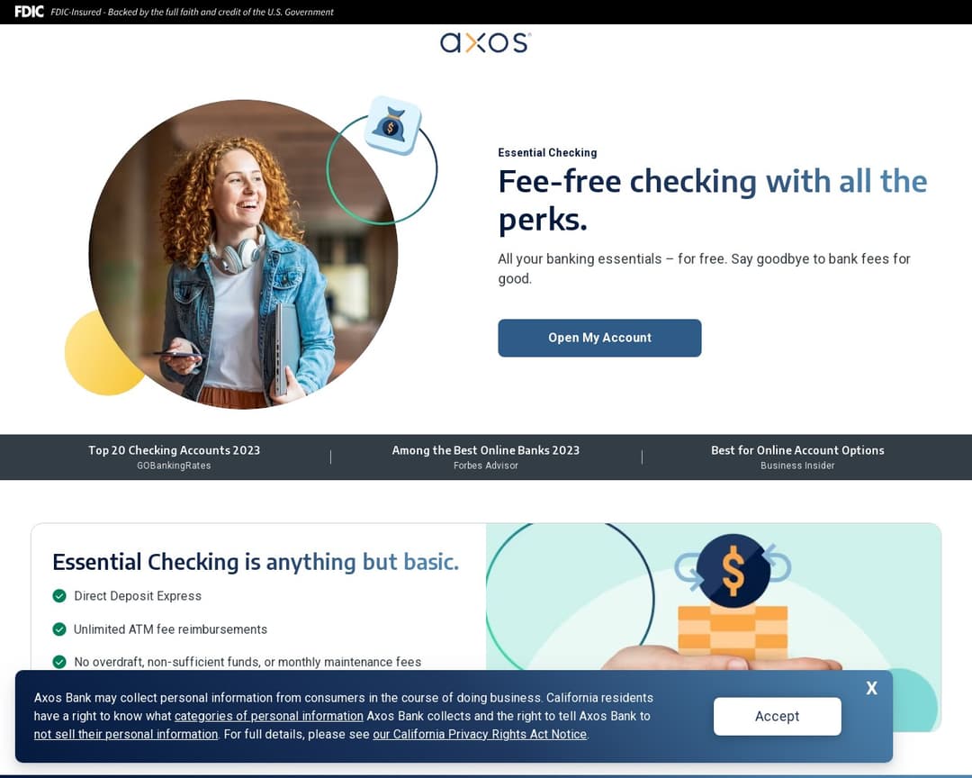 Axos Bank Essential Checking