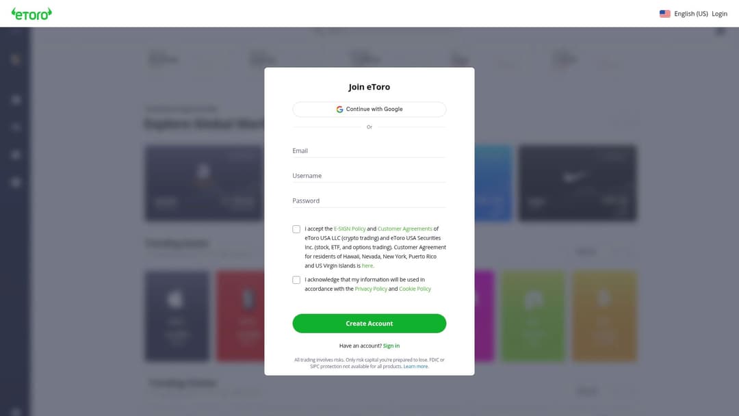 eToro