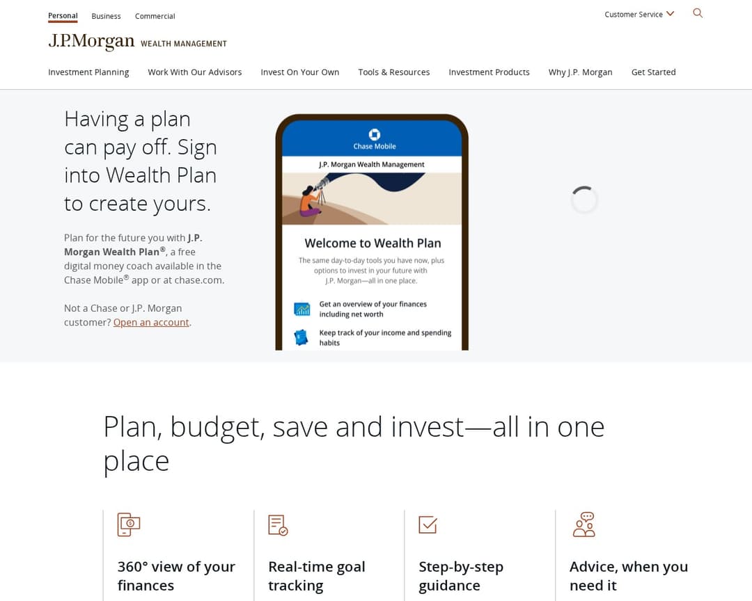 J.P. Morgan Wealth Plan