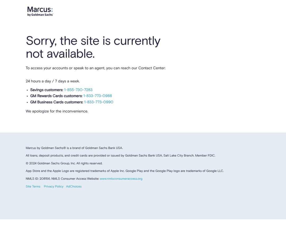 Marcus Mobile Banking App