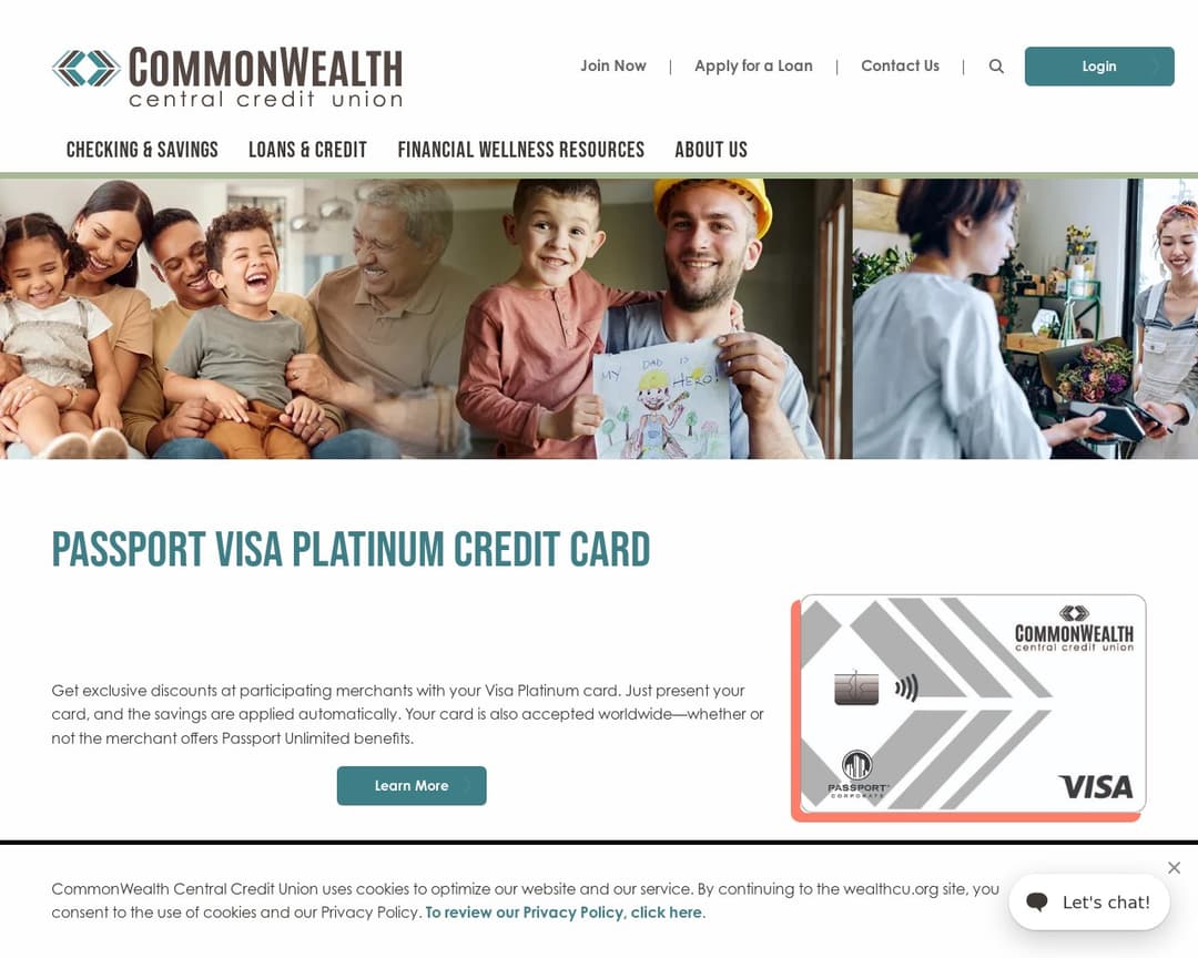 Passport Visa Platinum Credit Card