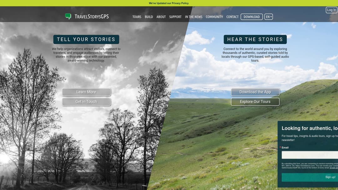 TravelStorys App