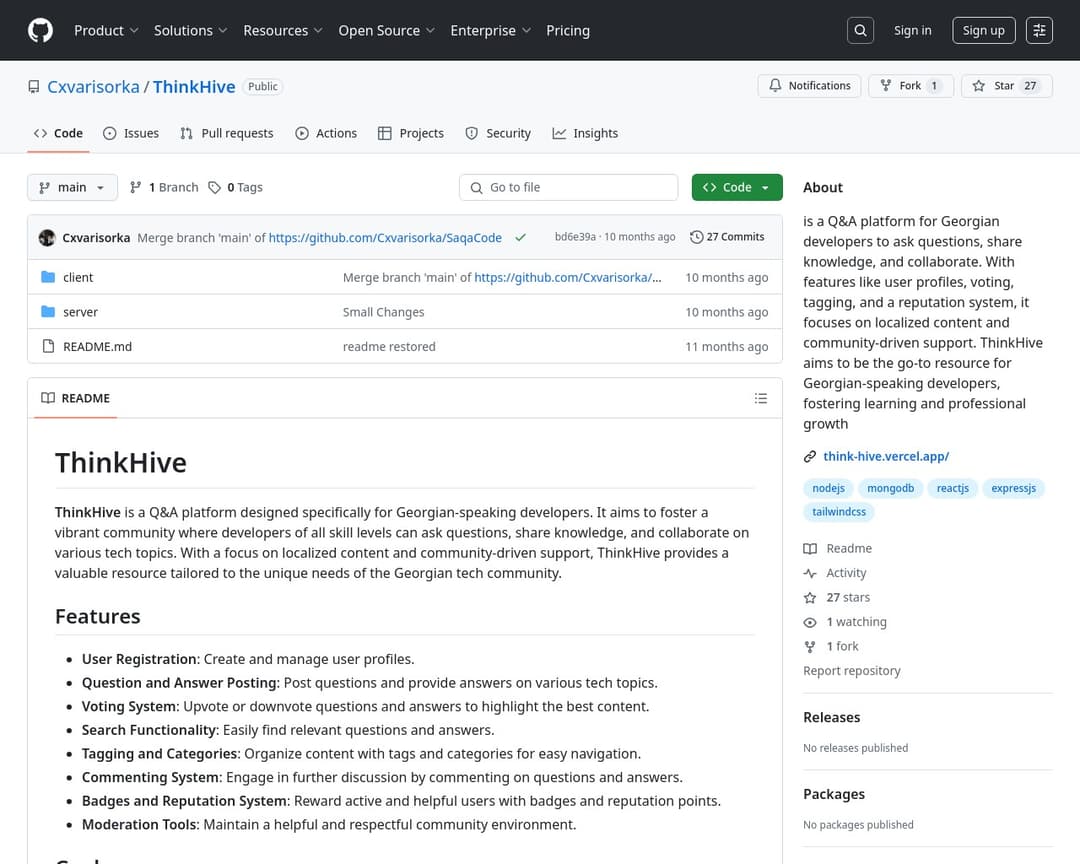 Cxvarisorka/ThinkHive