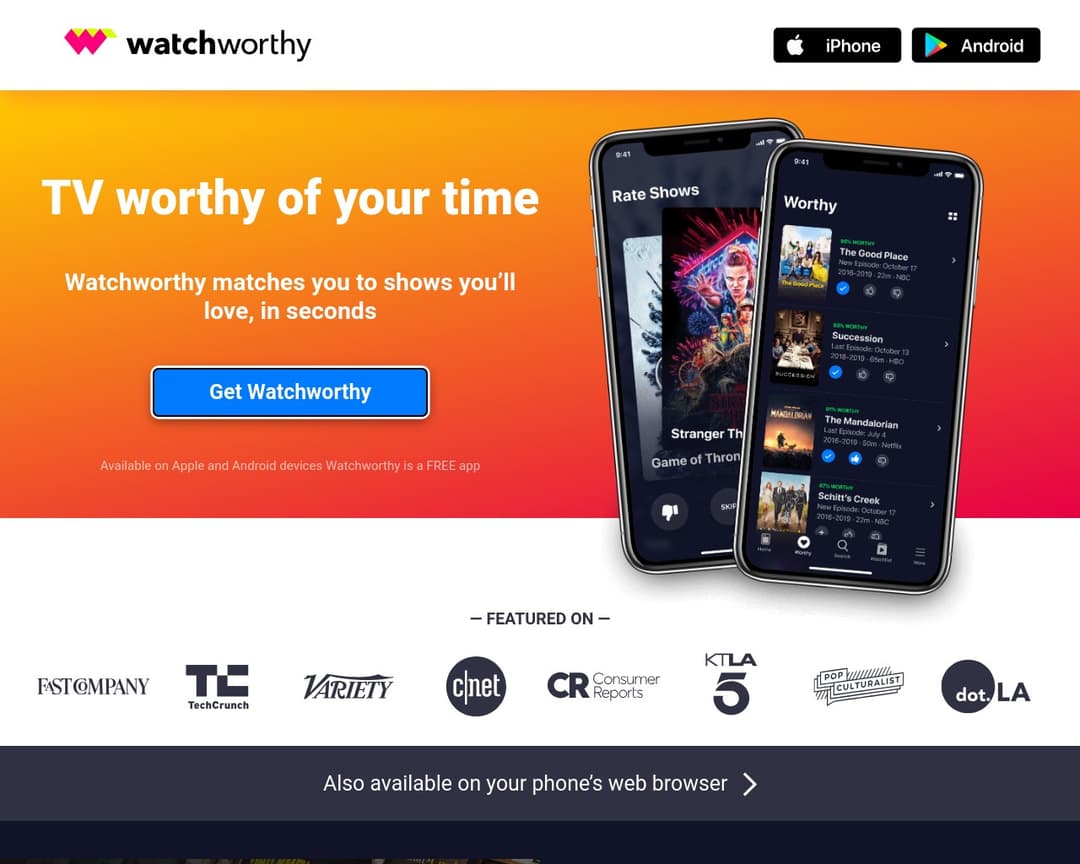 Watchworthy