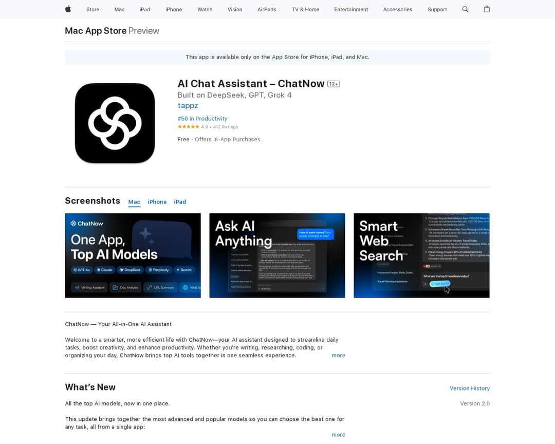 AI Chat Assistant – ChatNow