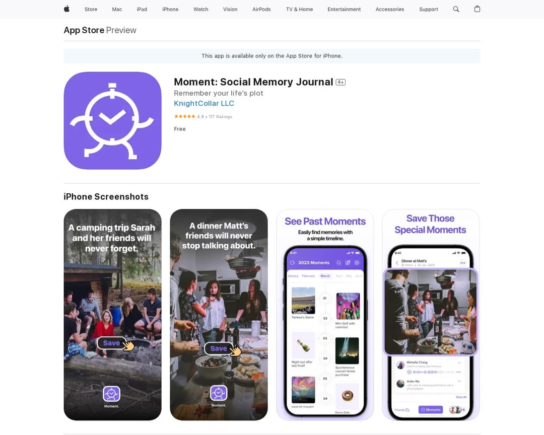 Moment: Capture & Share Life
