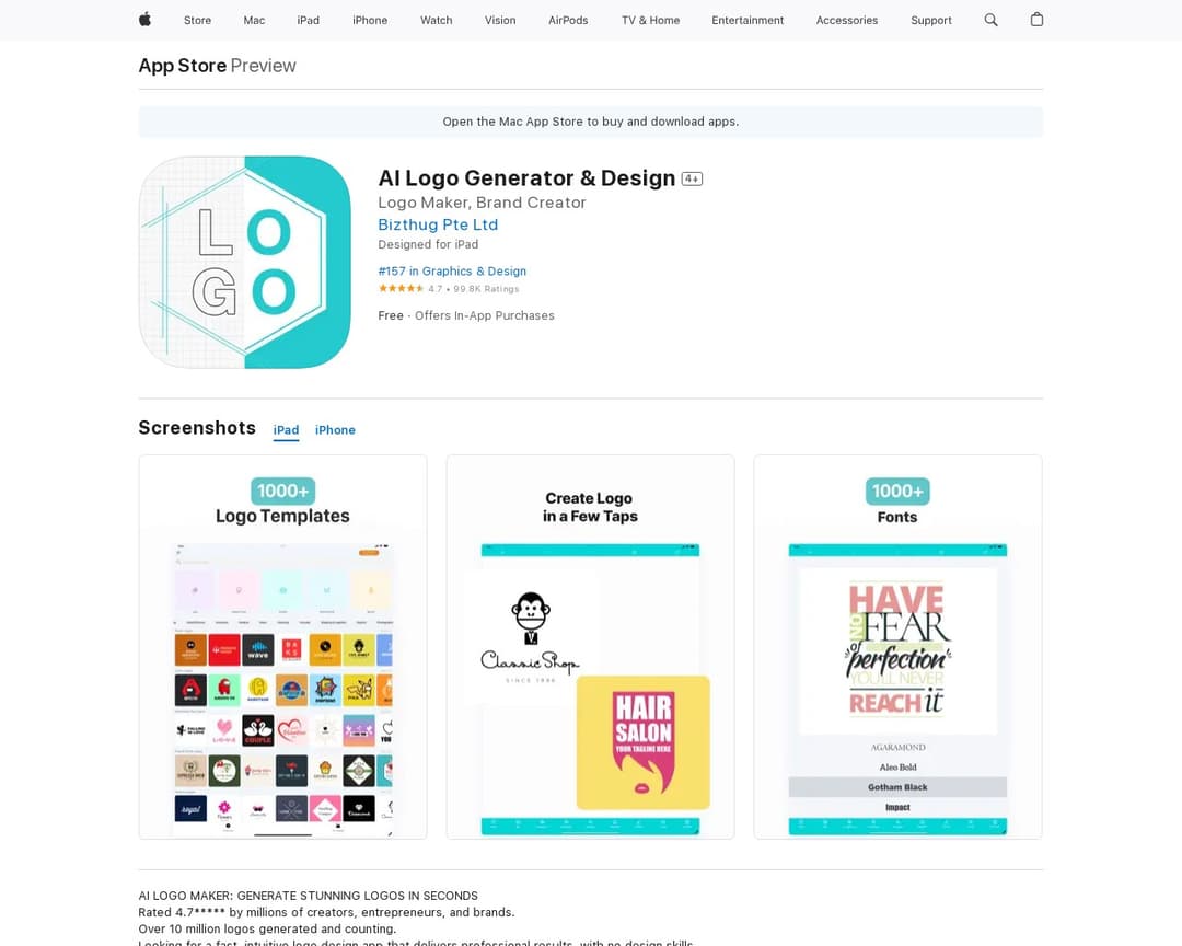 AI Logo Generator for Business