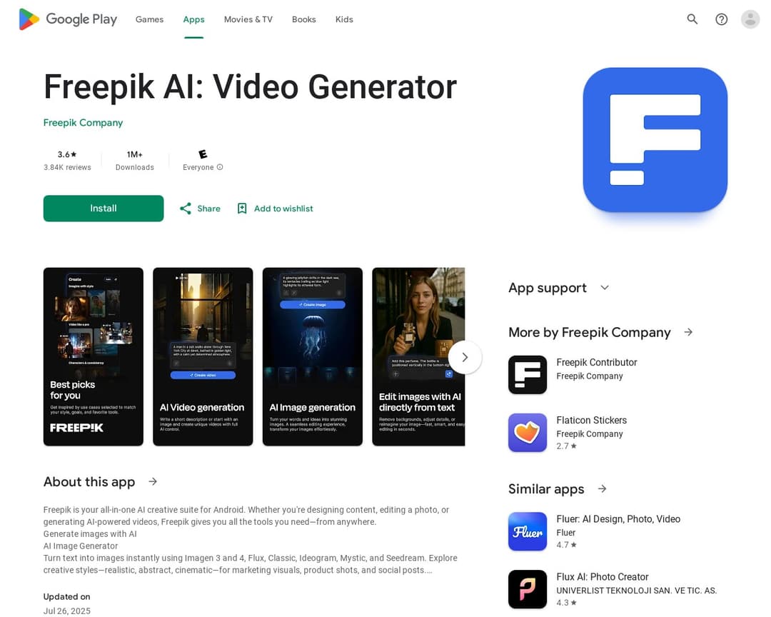 Freepik: Design & edit with AI
