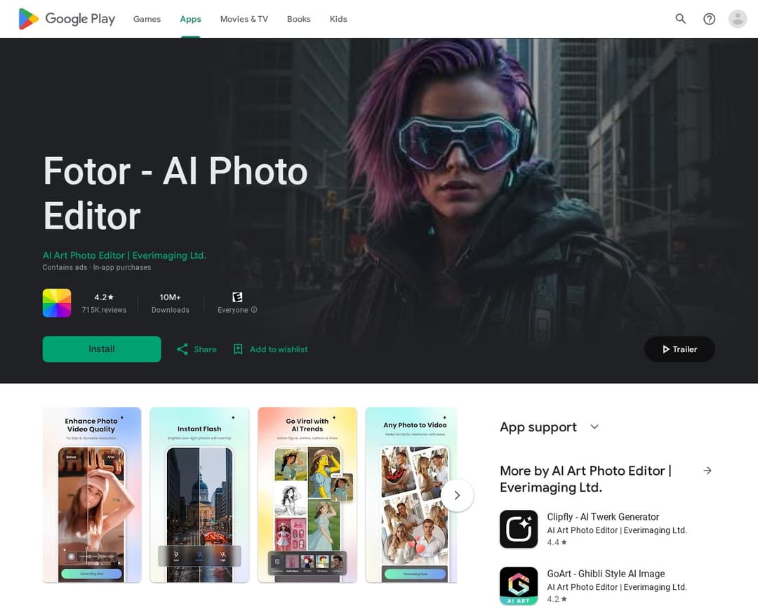 Fotor - AI Agent Photo Editor