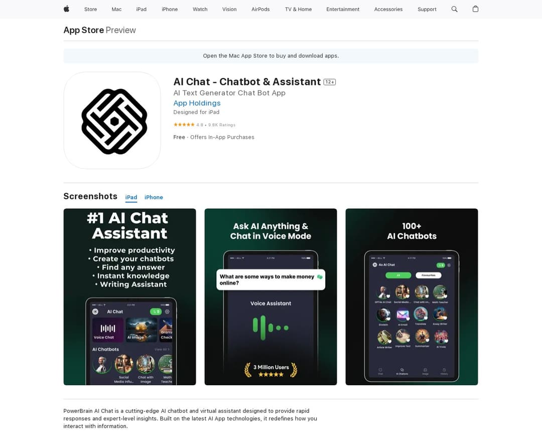 AI Chat - Chatbot & Assistant