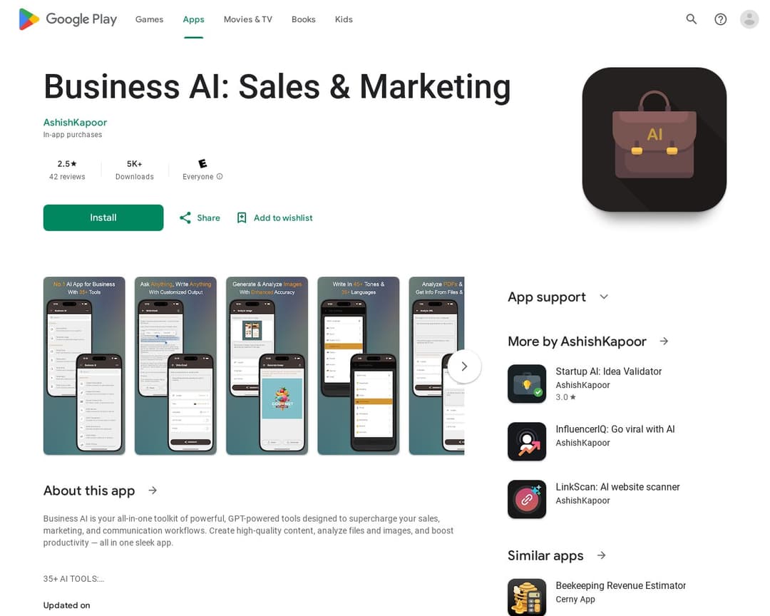 Business AI: Sales & Marketing