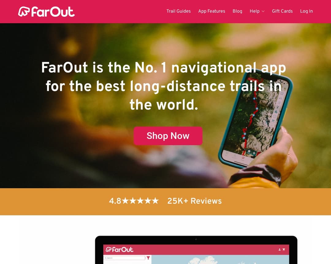 FarOut (formerly Guthook)