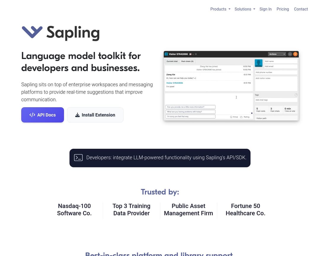 Sapling AI