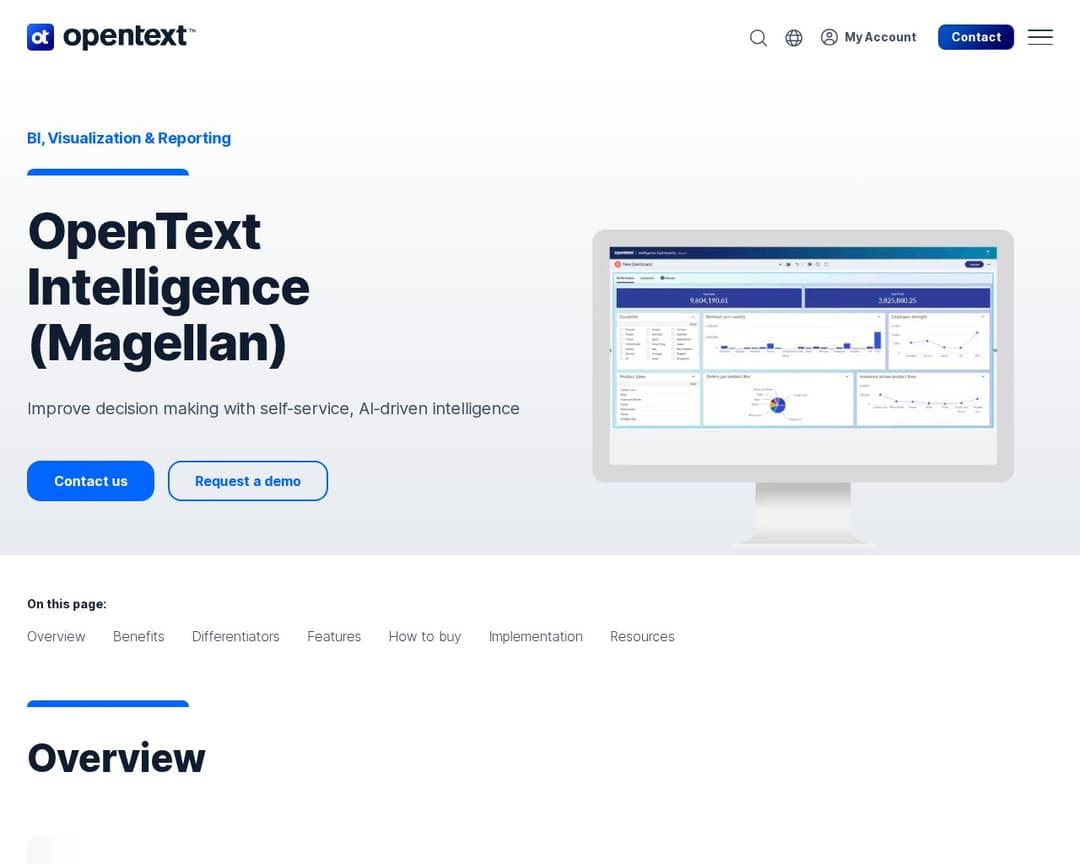OpenText™ Intelligence