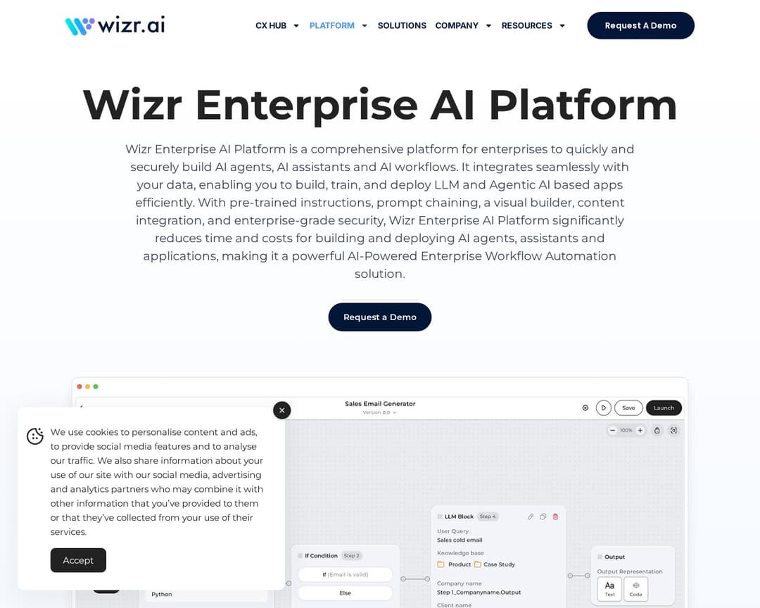 Wizr Enterprise AI Platform