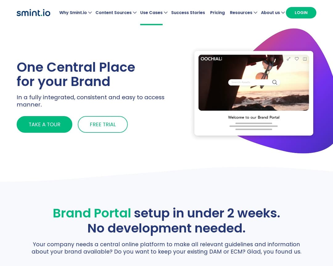 Smint.io Brand Portal