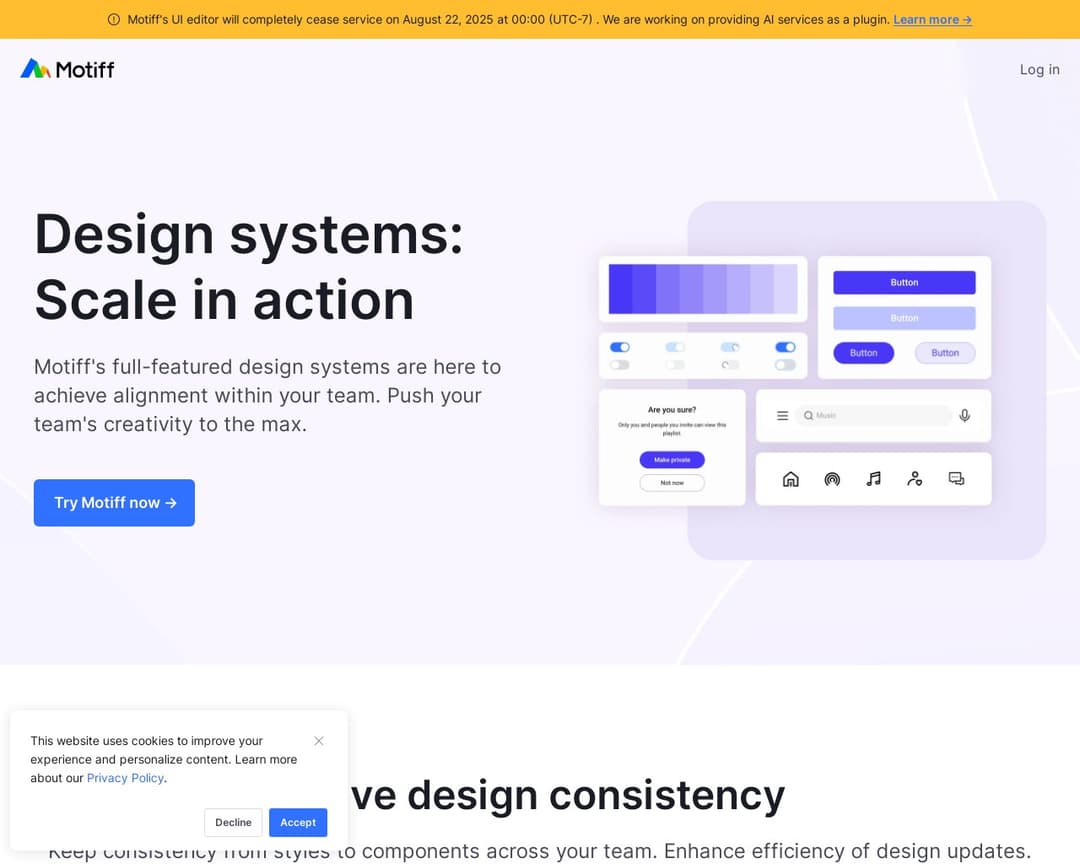 Motiff Design Systems