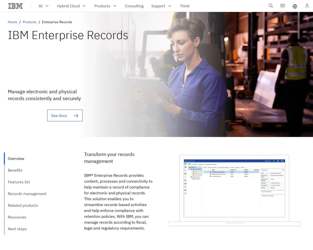IBM Enterprise Records