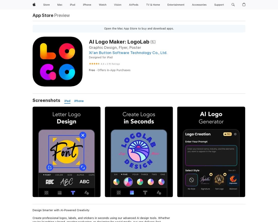 AI Logo Maker: LogoLab