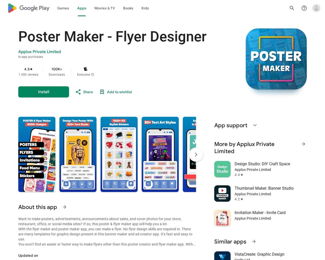 Poster Maker - Flyer Designer