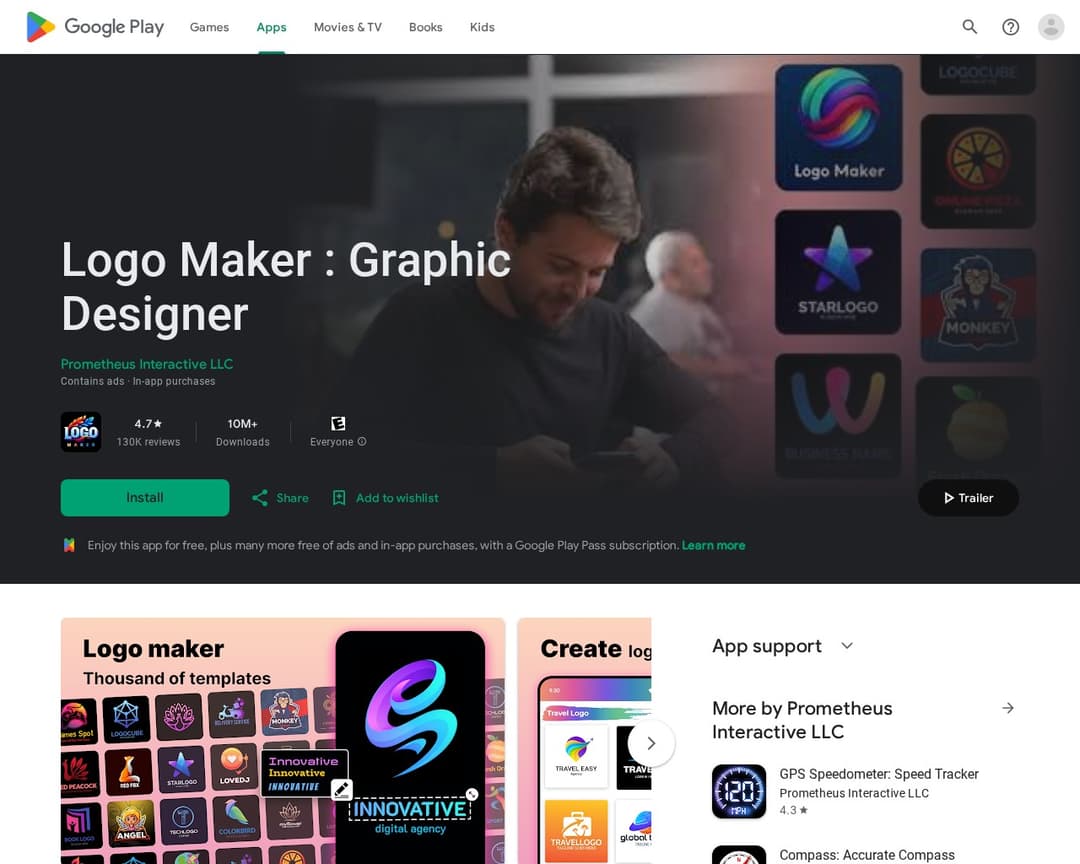 Logo Maker : Graphic Designer