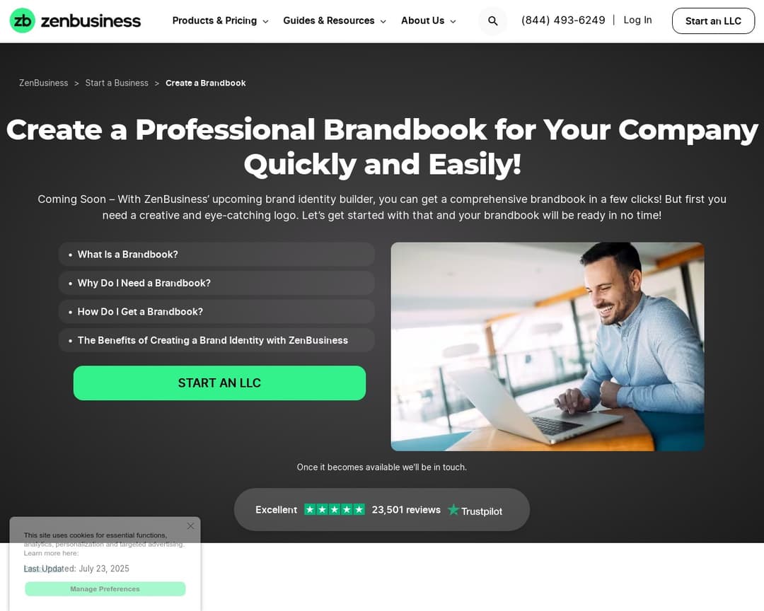 Brand Guidelines by Logaster