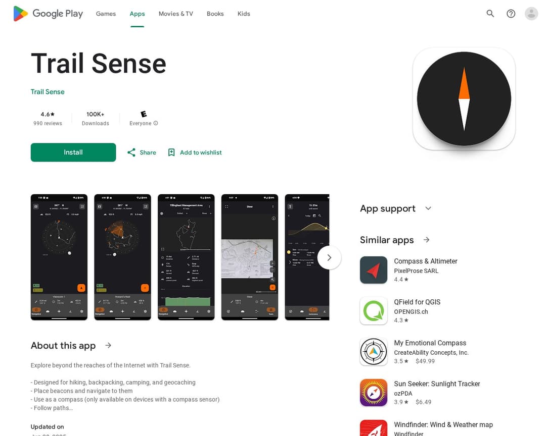 Trail Sense