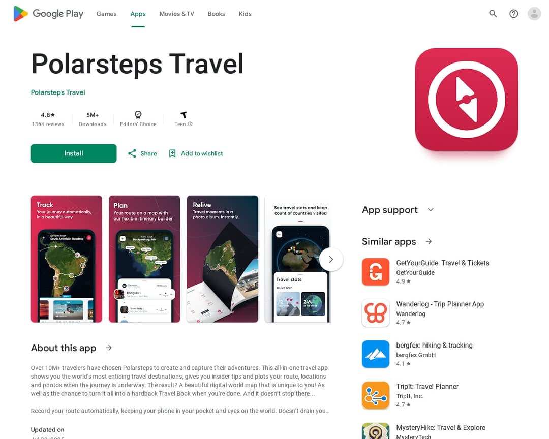 Polarsteps Travel