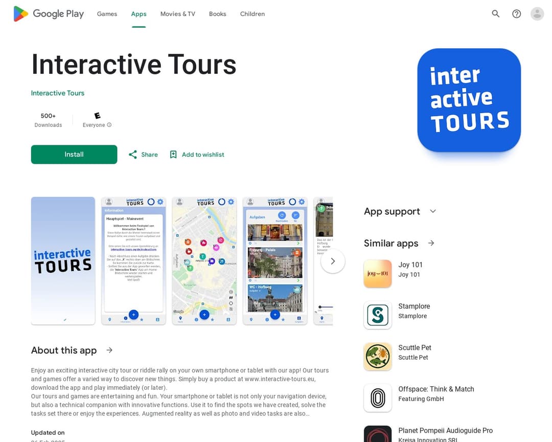 Interactive Tours