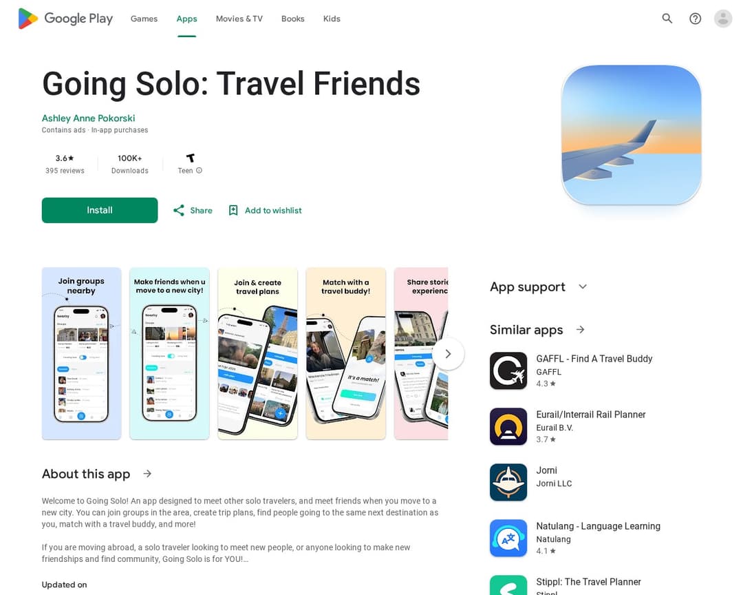 Going Solo: Travel Friends