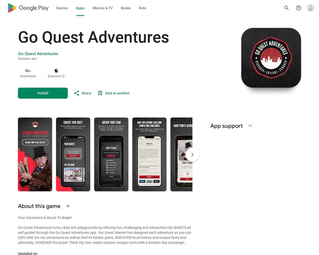 Go Quest Adventures