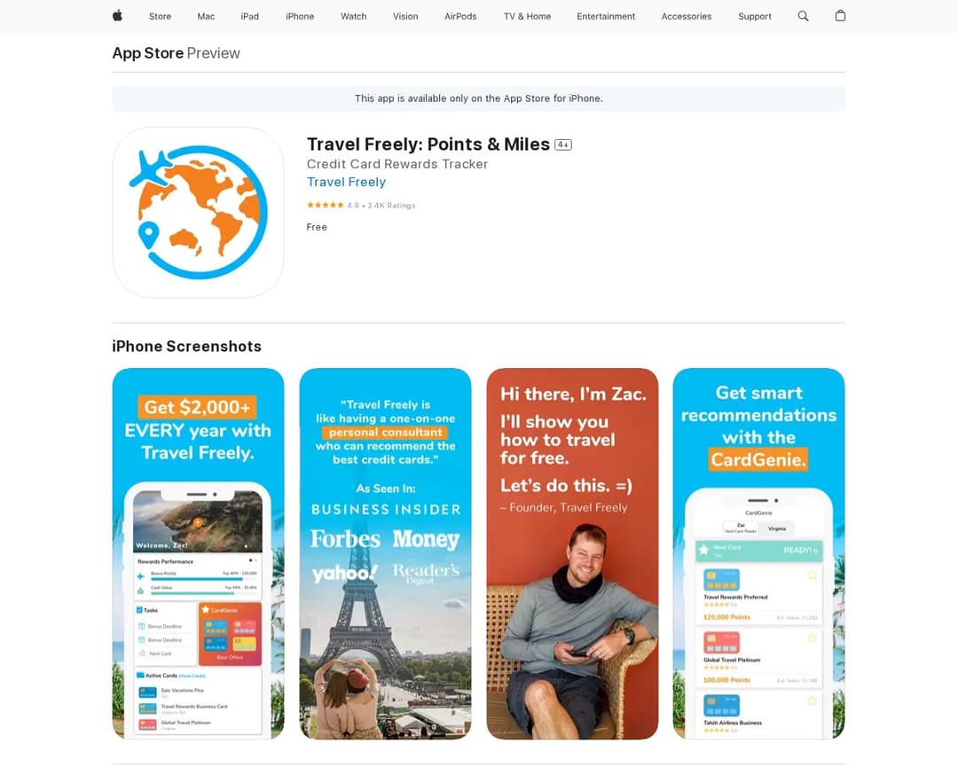 Travel Freely: Points & Miles