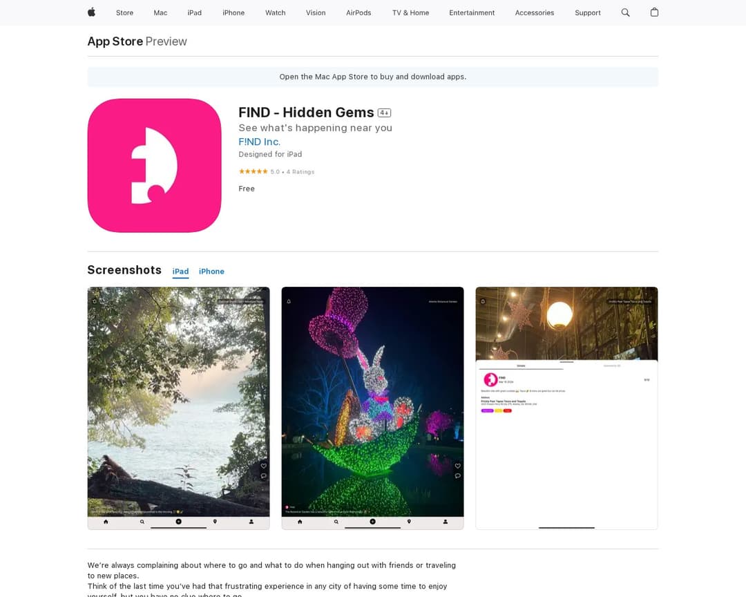 FIND - Hidden Gems