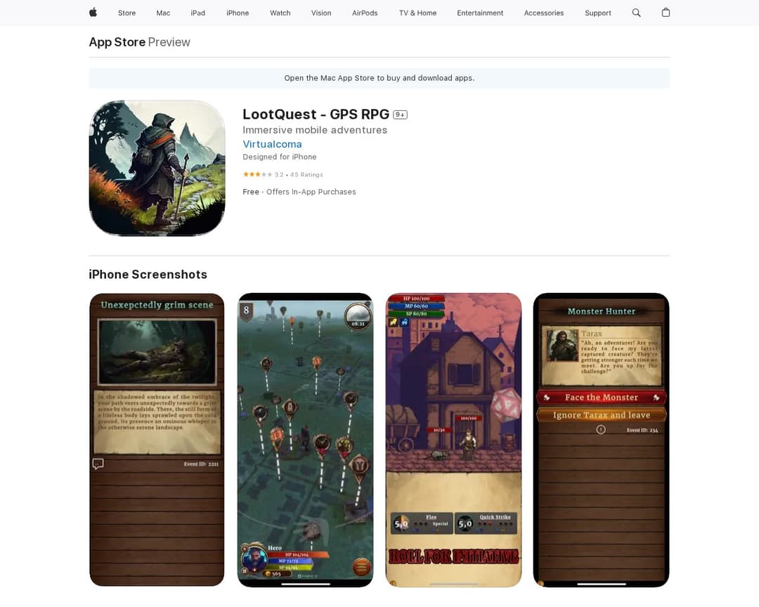 LootQuest - GPS RPG