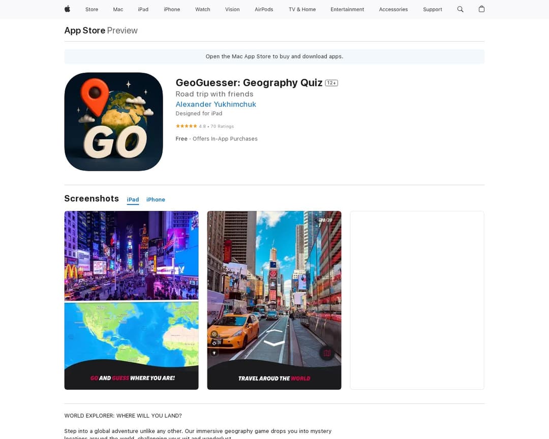 GeoGuesser: Geography Quiz