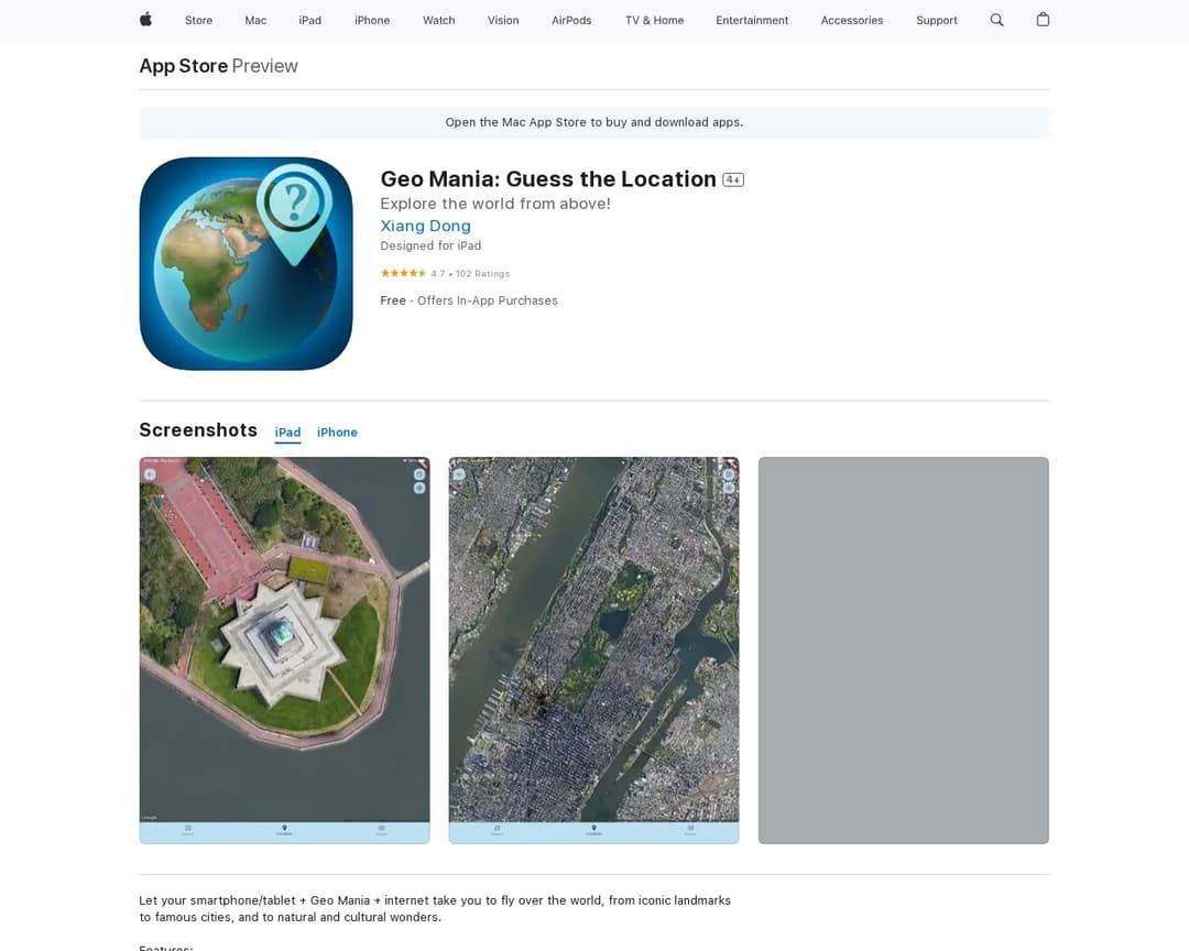 Geo Mania: Guess the Location Games