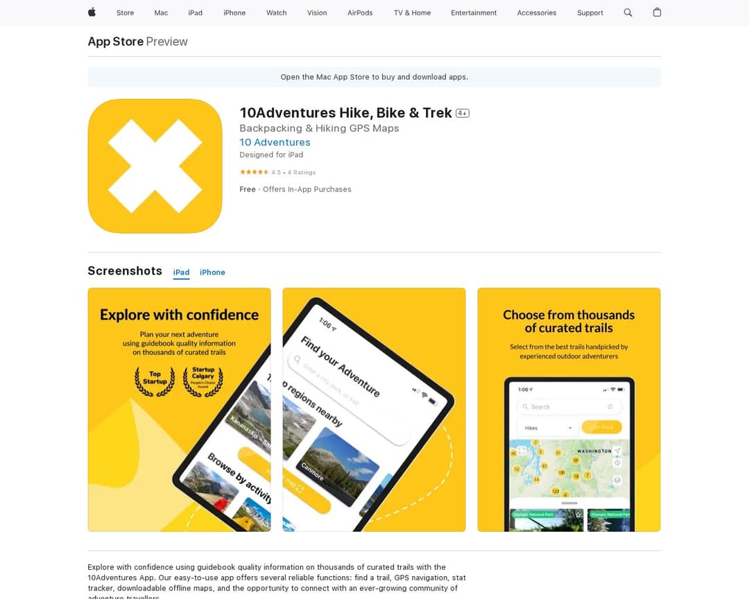 10Adventures Hike, Bike & Trek
