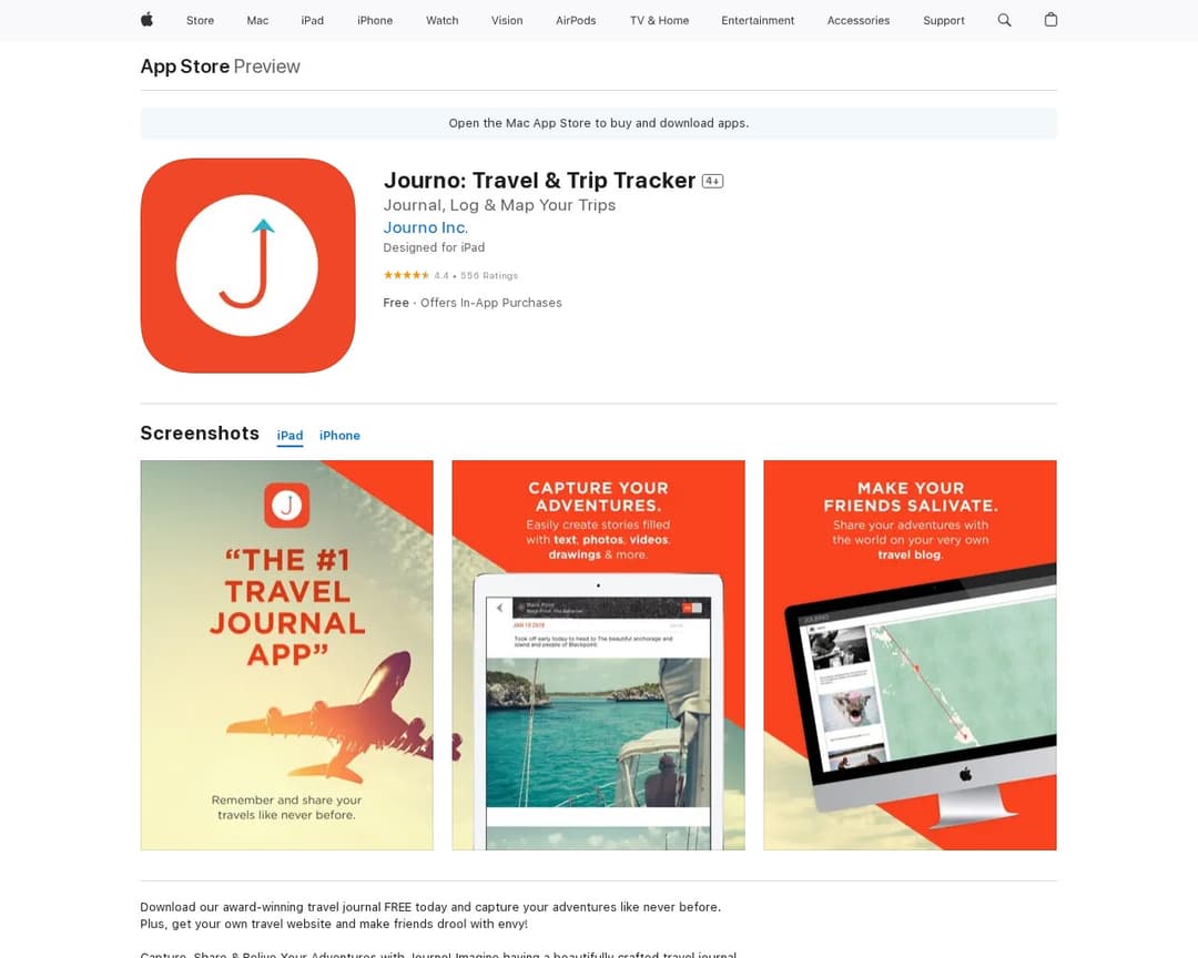 Journo: Travel & Trip Tracker